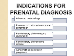 Genetic Disorders Prenatal Treatment: Study Reveals Options